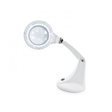Kosmetische LED-Lampe mit Lupe 4W (auf dem Tisch platziert) 2