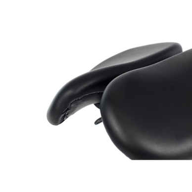 Kosmetikerin hocker Professional Massage Master with Backrest Black 5