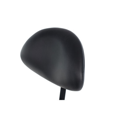 Kosmetoloogiline stool Professional Massage Master with Backrest Black 12
