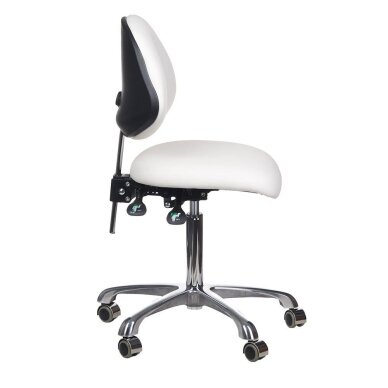 Kosmetikerin hocker BY-8377 White 3 Kosmetikerin hocker BY-8377 White 3