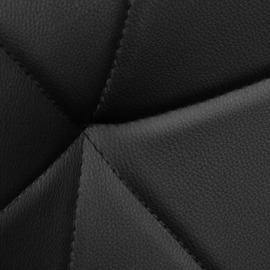 Kosmetologinė meistro kėdutė QS-06B Black 5 Kosmetologinė meistro kėdutė QS-06B Black 5