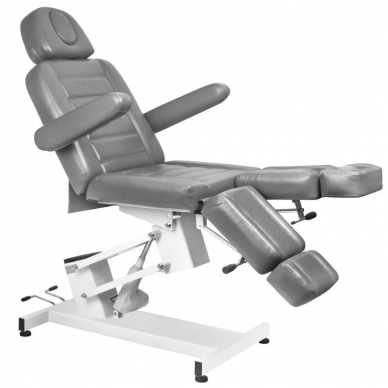 Krzesło kosmetyczne AZZURRO ELECTRIC PEDI GREY