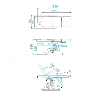 Kosmetoloogia tool AZZURRO ELECTRIC WHITE 11