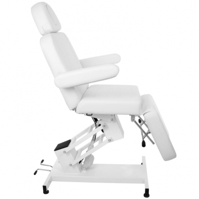 Kosmetoloģijas krēsls AZZURRO ELECTRIC WHITE 8