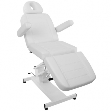 Kosmetoloģijas krēsls AZZURRO ELECTRIC WHITE 1