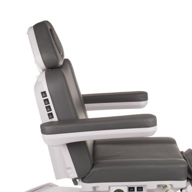 Cosmetology chair BR-6686 Electric 4 Motor Heating Grey 12 Cosmetology chair BR-6686 Electric 4 Motor Heating Grey 12