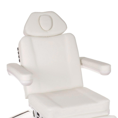 Kosmetologin tuoli BR-6686 Electric 4 Motor Heating White 5