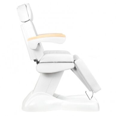 Kosmetologin tuoli ELECTRIC 3 MOTORS LUX WHITE 7