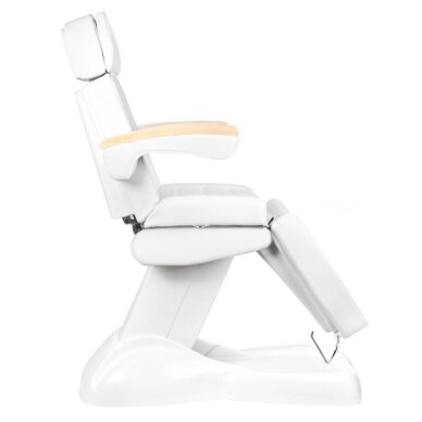 Kosmetoloģijas krēsls ELECTRIC 3 MOTORS LUX WHITE 7