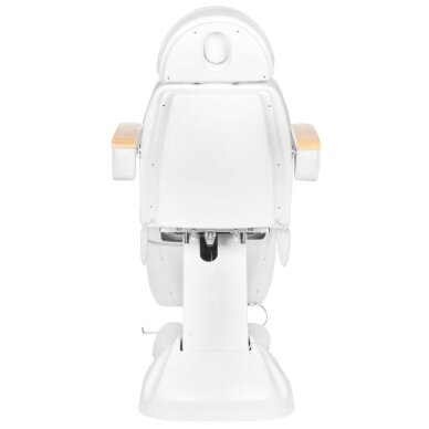 Kosmetoloģijas krēsls ELECTRIC 3 MOTORS LUX WHITE 8