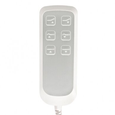 Kosmetologin tuoli ELECTRIC 3 MOTORS LUX WHITE 13