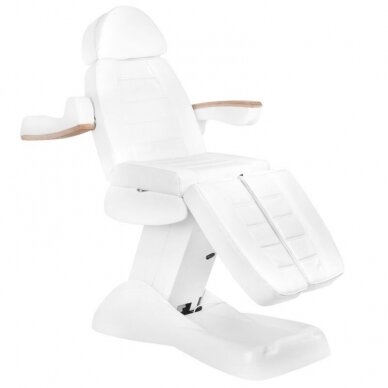 Kosmetoloģijas krēsls ELECTRIC LUX PEDI 3M WHITE 1