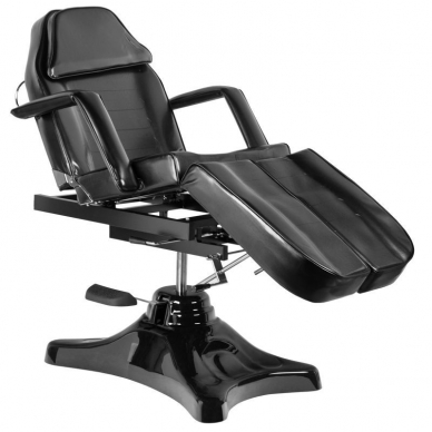 Kosmetoloģijas krēsls HYDRAULIC COSMETIC SALON PEDI BLACK