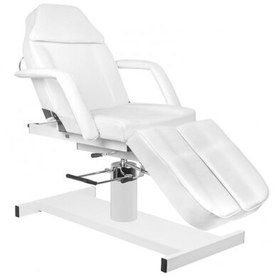 Krzesło kosmetyczne HYDRAULIC PEDI WHITE 2