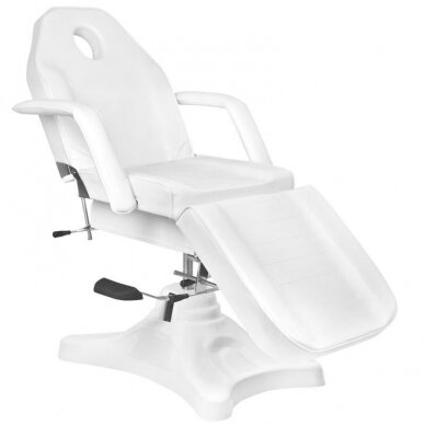 Kosmetoloģijas krēsls HYDRAULIC SALON WHITE 1