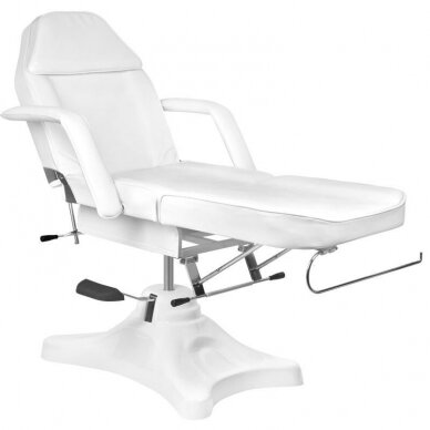 Kosmetoloģijas krēsls HYDRAULIC SALON WHITE 2