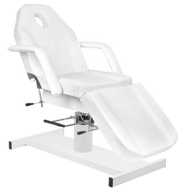 Kosmetologinis krėslas HYDRAULIC WHITE 1