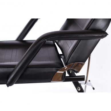 Krzesło kosmetyczne z regulowanymi nogami Beauty 2 (Black) 12