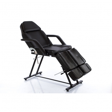 Krzesło kosmetyczne z regulowanymi nogami Beauty 2 (Black) 1