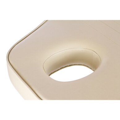 Kosmetologinis krėslas su reguliuojamomis kojomis Beauty 2 (Cream) 6 Kosmetologinis krėslas su reguliuojamomis kojomis Beauty 2 (Cream) 6