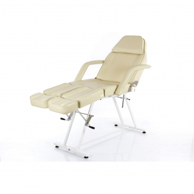 Косметологическое кресло с регулируемыми ножками Beauty 2 (Cream) 8