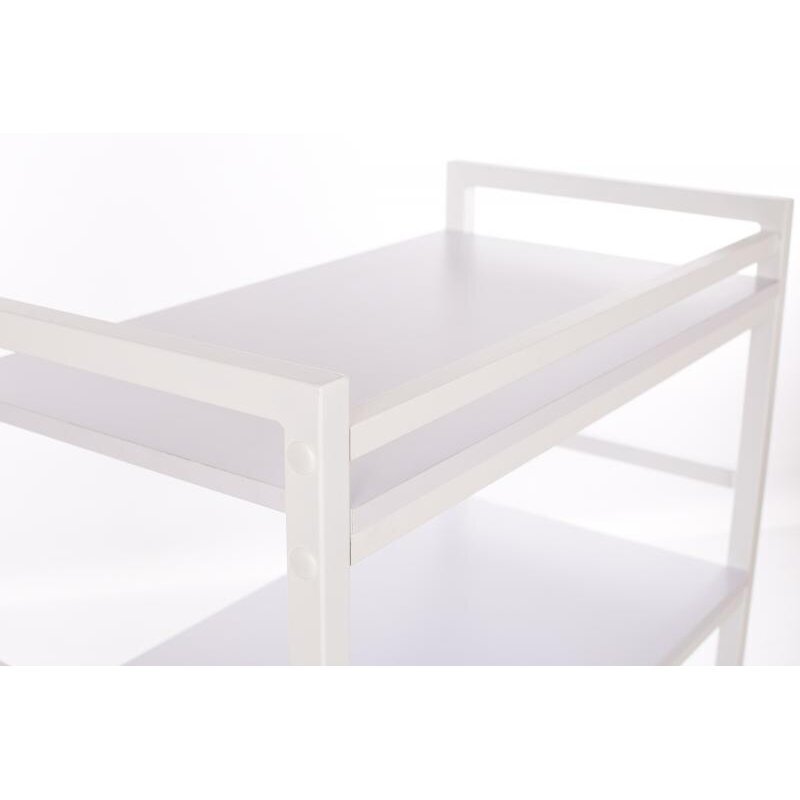 Косметологическая тележка (3 деревянные полки) 3