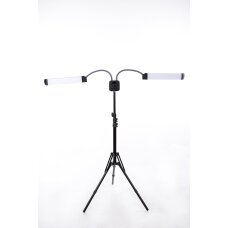 Lempa makiažui su stovu Dual-sided LED 2 x 20W