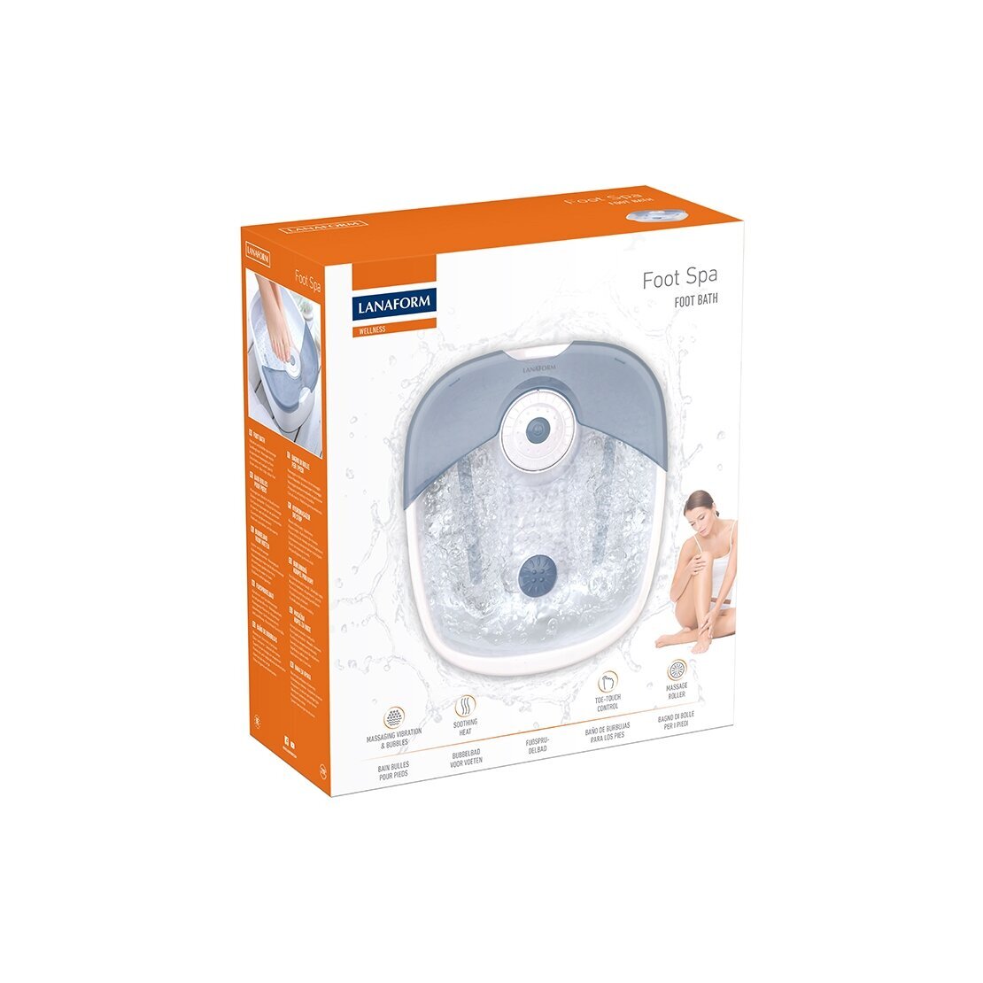 Masažinė pėdų vonelė Lanaform Foot Spa 8 Masažinė pėdų vonelė Lanaform Foot Spa 8