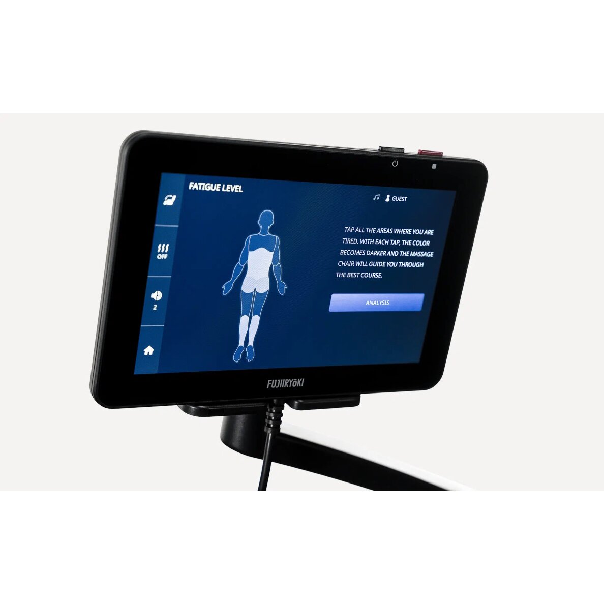 Masāžas krēsls Fujiiryoki JP3000 JP4000 Black 16