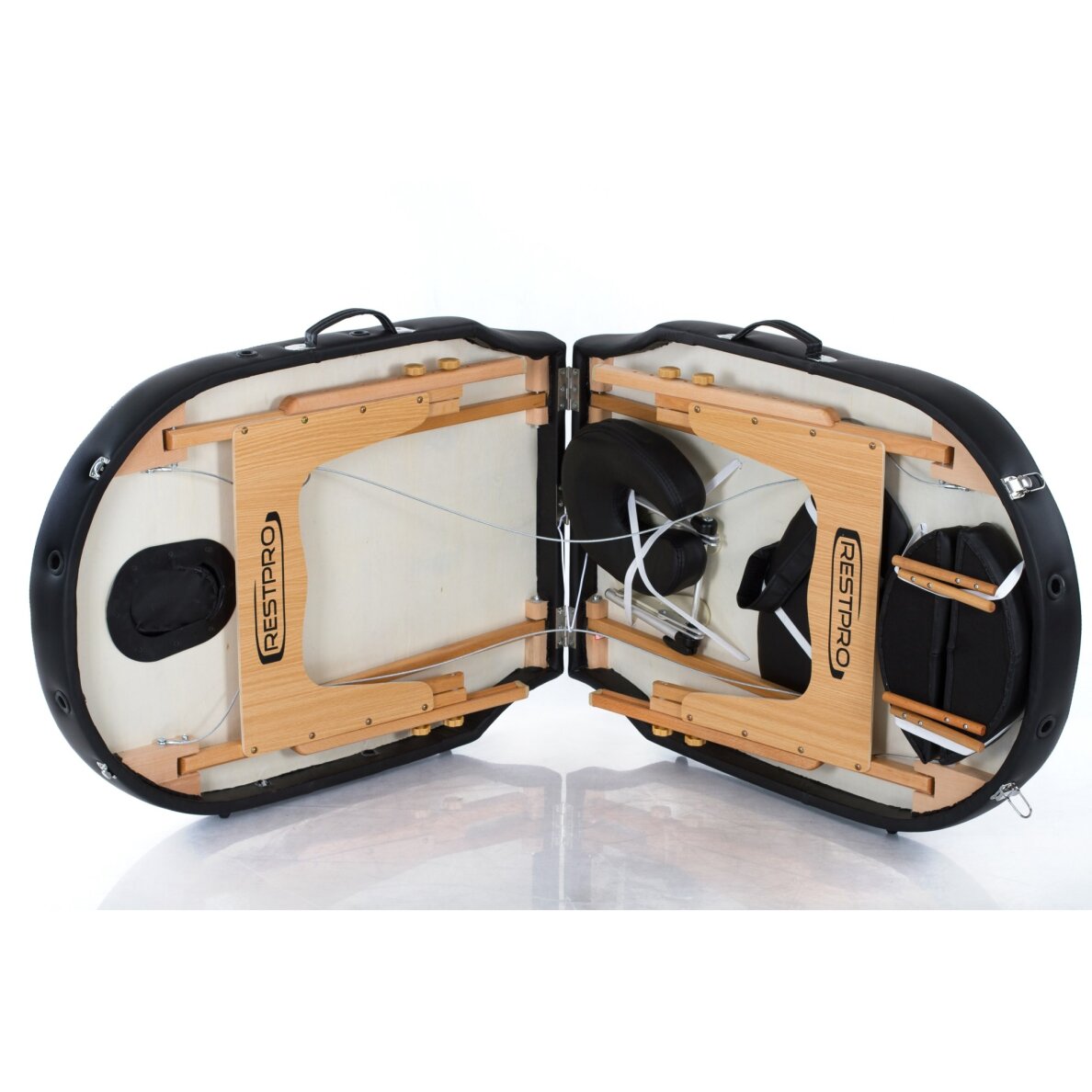 Klappbare Massageliege Vip Oval 2 (Black) 8 Klappbare Massageliege Vip Oval 2 (Black) 8