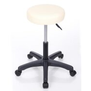 Kosmetoloģijas taburete Round 1 (Cream)