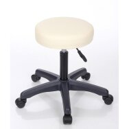 Kosmetoloģijas taburete Round 1 (Cream)