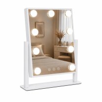 Makeup mirror with LED lighting HOLLYWOOD 29x36cm