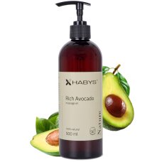 Massaažiõli Habys Avocado Nature Rich, 500 ml