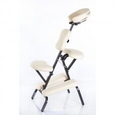 Stool for vertical massage Relax (Cream)