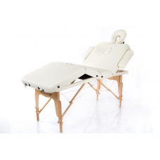 Foldable massage table Vip 4 (Cream)