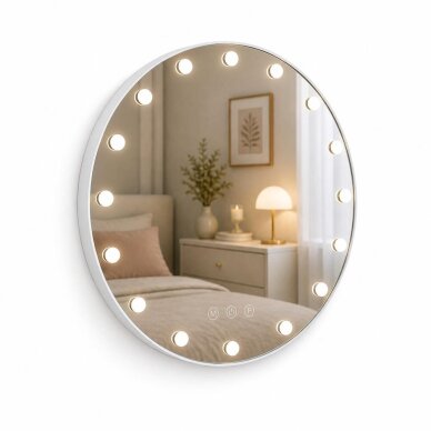 LED-valgusega meigipeegel HOLLYWOOD 70cm