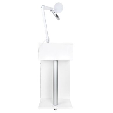 Kosmētikas galds Mini Compact White 8