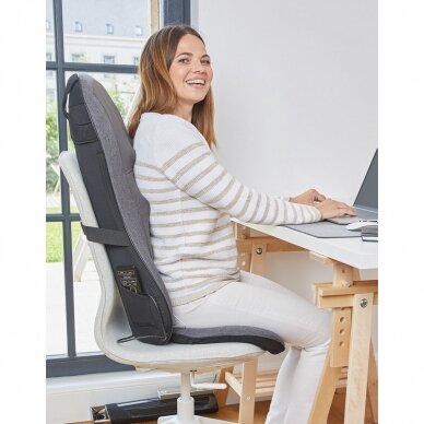 Masažinė sėdynė su kūno skenavimo funkcija Lanaform Bodyscan Massager 6
