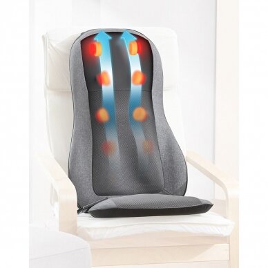 Masažinė sėdynė su kūno skenavimo funkcija Lanaform Bodyscan Massager 3