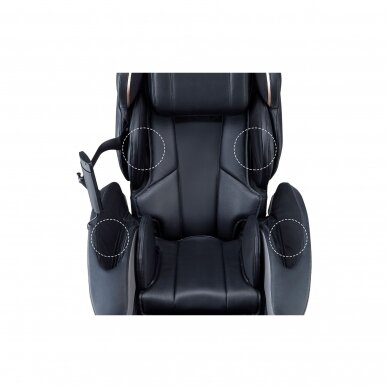 Masāžas krēsls Fujiiryoki JP3000 Graphite Black 5