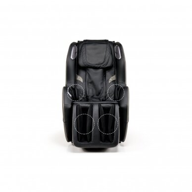Fotel masujący iRest Easyq A166 Graphite Black 14