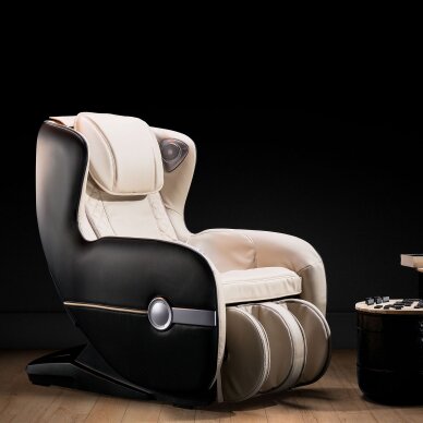 Masažinis krėslas Massaggio Bello 2 Black Beige 1