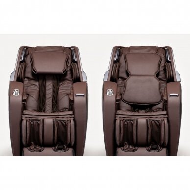 Masāžas krēsls Massaggio Esclusivo 2 Graphite Brown 7