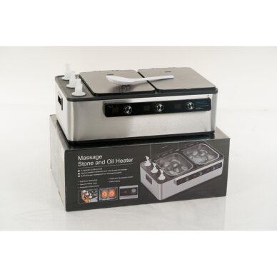 Masažo aliejaus ir akmenų šildytuvas Master 2in1 20 Masažo aliejaus ir akmenų šildytuvas Master 2in1 20