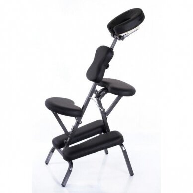 Krēsls vertikālai masāžai un tetovēšanai Relax (Black) 1