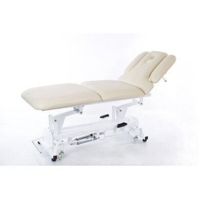 Masāžas galds HYDRAULIC MASSAGE TABLE SPA 3 BIEGE Masāžas galds HYDRAULIC MASSAGE TABLE SPA 3 BIEGE