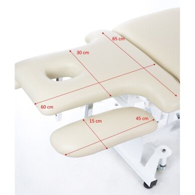 Masāžas galds HYDRAULIC MASSAGE TABLE SPA 3 BIEGE 11 Masāžas galds HYDRAULIC MASSAGE TABLE SPA 3 BIEGE 11