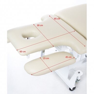 Массажный стол HYDRAULIC MASSAGE TABLE SPA 3 BIEGE 11
