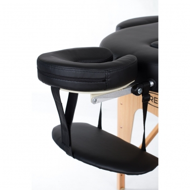 Складной массажный стол Vip Oval 2 (Black) 2